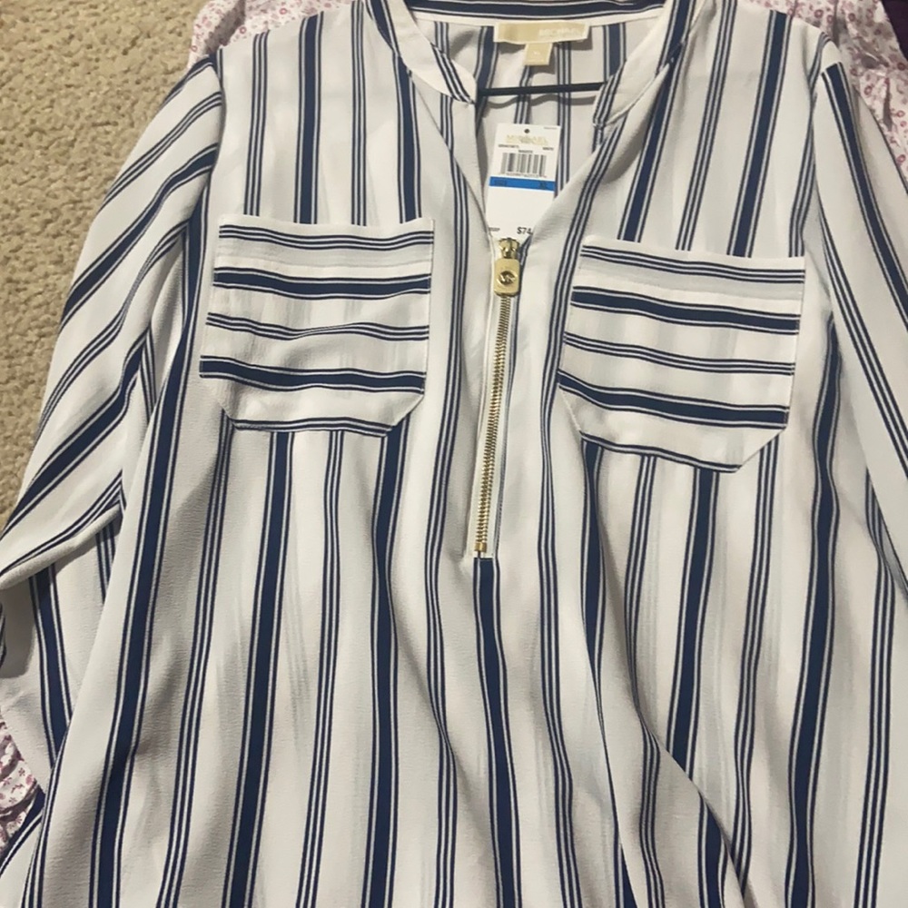 Mk long sleeve blouse